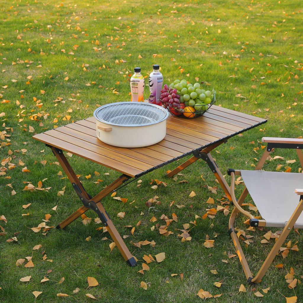 Aluminum Folding Camping Picnic Table with Custom Logo
