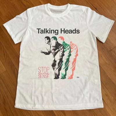 Talking Heads Stop Making Sense Album Unisex White Tshirt Size S5XL Unisex T-Shirt