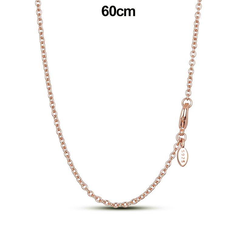 New 925 Sterling Silver Fashion Chunky Infinity Knot Pendant Necklace Snake Chain Collar O Pendant T Bar Necklace For Women Gift