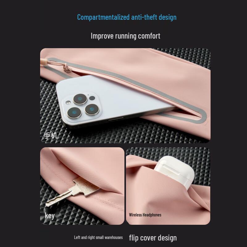 Ultradünne Lauf-Handy-Hüfttasche