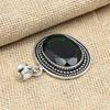 Chrome Diopside Gemstone Handmade 925 Solid Sterling Silver Jewelry Exquisite Pendant For Women