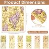 12 Pièces Lingettes Suédoises Absorbantes Essuie-Vaisselle de Cuisine Outils de Nettoyage Ménager Polyvalents Chiffon Réutilisable pour la Salle de Bain la Cuisine