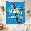 Messi Custom Wall Tapestry Gift Personalized Tapestry Soft Durable Fabric Suitable for Living Room Decor Multi-purpose for All Occasions