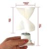 Micro Wind Turbine with LED Light Vertical Wind Generator with 2 Blades for New Energy Classes