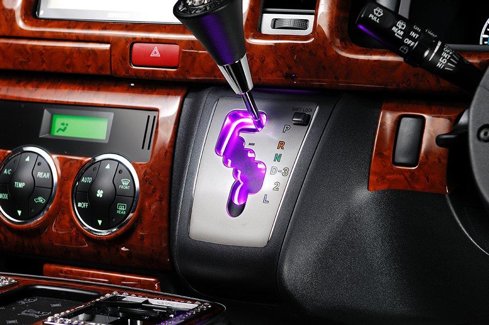 Garson DAD Shift Gate Illumination for H200 Series Hiace Room Electrical LED Interior Indirect Car Custom Parts (1st-3rd Generation) (GE034-01) D.A.D.