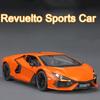 1/24 Lamborghini Revuelto Sports Car Toy Model Alloy Die Cast Four Wheel Suspension All Car Doors Can Be Opened Vehicle Models Collect Gifts