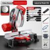 High-Precision 10" Aluminum Cutting Machine & 12" 45° Miter Saw for Wood Corners