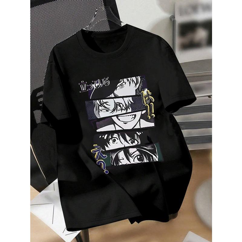 

European sizes Men s Casual T-Shirt, Casual Short Sleeve, Perfect for Summer Wear 4XL чорний