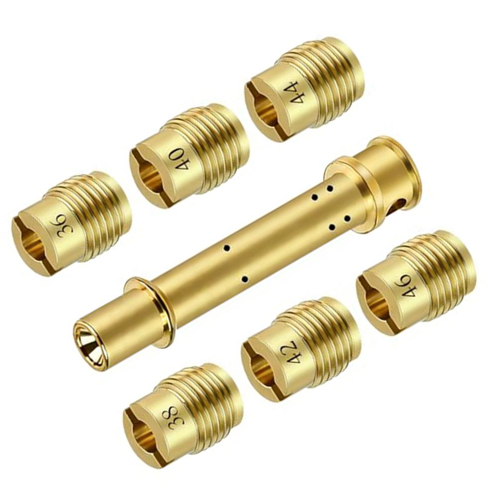 For Go-kart Carburetor Jet Kit Jet Kit For Predator 212 Carburetor High-flow Emulsion Tube Main Jets .036 To .046Carburetors Jets 7