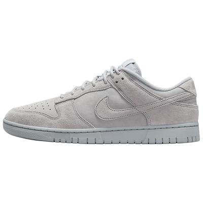 Tênis Dunk Suede, Couro Baixo Top Skateboarding Unissex Cinza IB6651-002