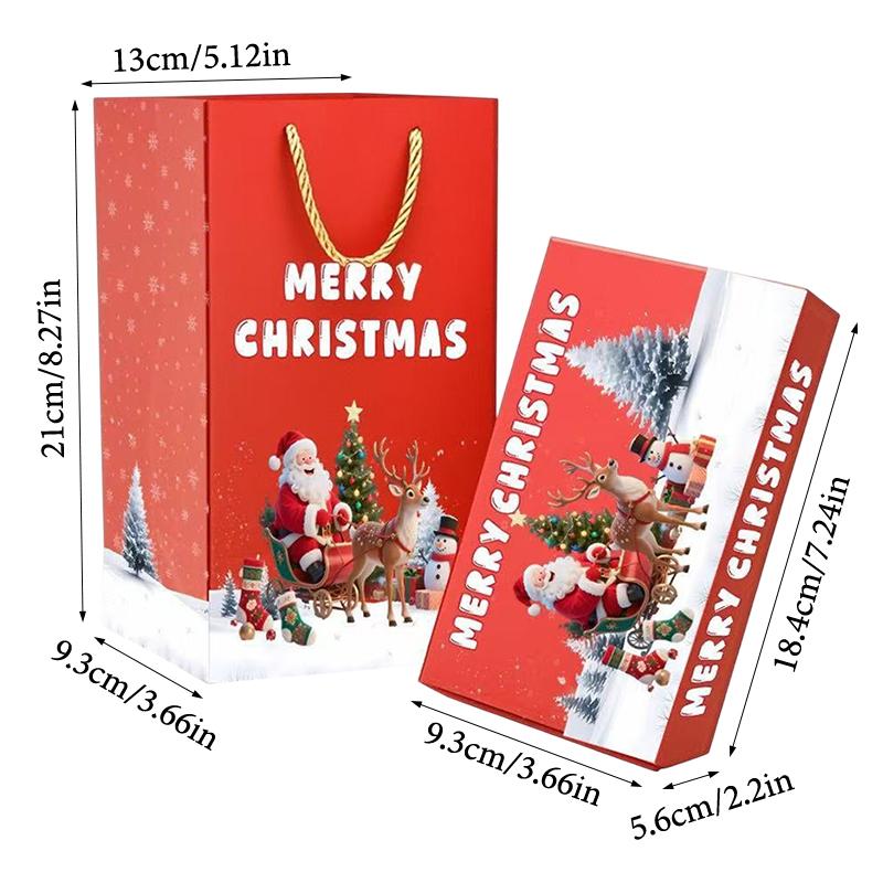 

Вибухова подарункова коробка-сюрприз для грошей, Складана вибухова подарункова коробка, Різдвяна коробка-сюрприз 14x16cm різнокольоровий