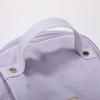 Lightweight Nylon Backpack with Side Zipper Pockets Top Handle Casual Daypack for Women Daily Commute Travel