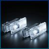 2 uds Luz LED de Bienvenida Insignia de Puerta de Coche Lámpara Proyector HD Inalámbrica Para Cadillac XT5 XTS CTS BLS SLS DTS SRX Escalade Tiburon Deville