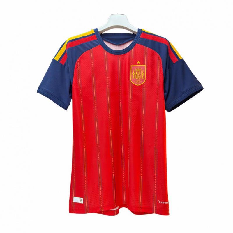 2026 World Cup Spain home jersey No. 19 Yamal No. 20 Pedri player version single top wholesale S