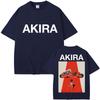 Anime Neo Tokyo Akira Tshirts Movie Science Fiction Harajuku Vintage Shotaro Kaneda T Shirt Unisex Women Oversized Cotton Tshirt