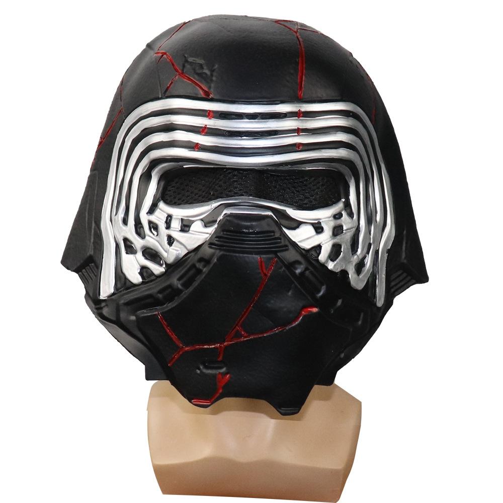2019Star Wars9Rise of Skywalker Props Kylo Ren Black Knight Kylo Ren Helmet Latex Mask
