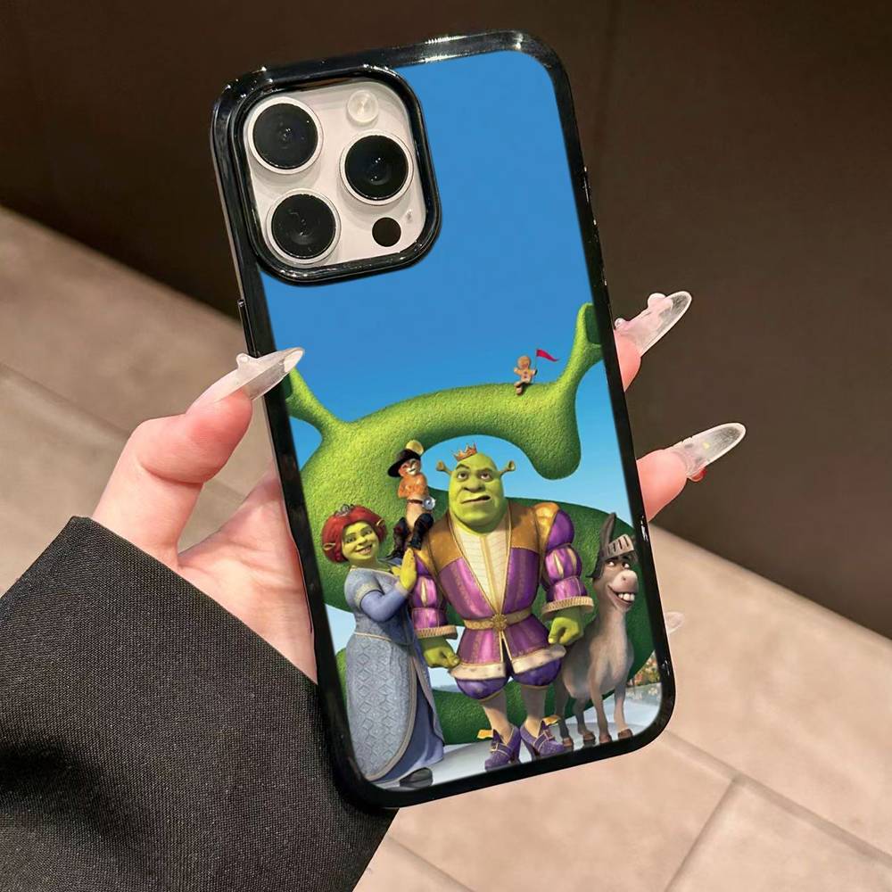 Classic Movie S-Shrek For IPhone 17 16 15 14 13 12 11 Mini Pro Max Plus PC+TPU Back Phone Cover
