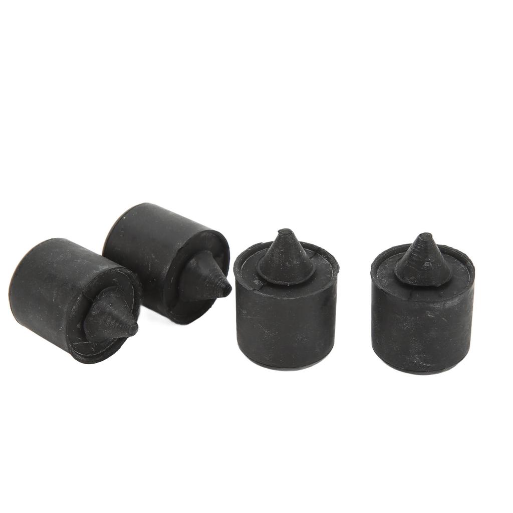 4 Pcs Door Jamb Body Bumpers 16.5mm Rubber Exterior Door Bumper Bump Stop Kit Replacement for Lincoln Mark LT 2006‑2008