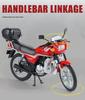 Jinlida GS125 Retro Motorcycle Alloy Model with Shock Absorption.