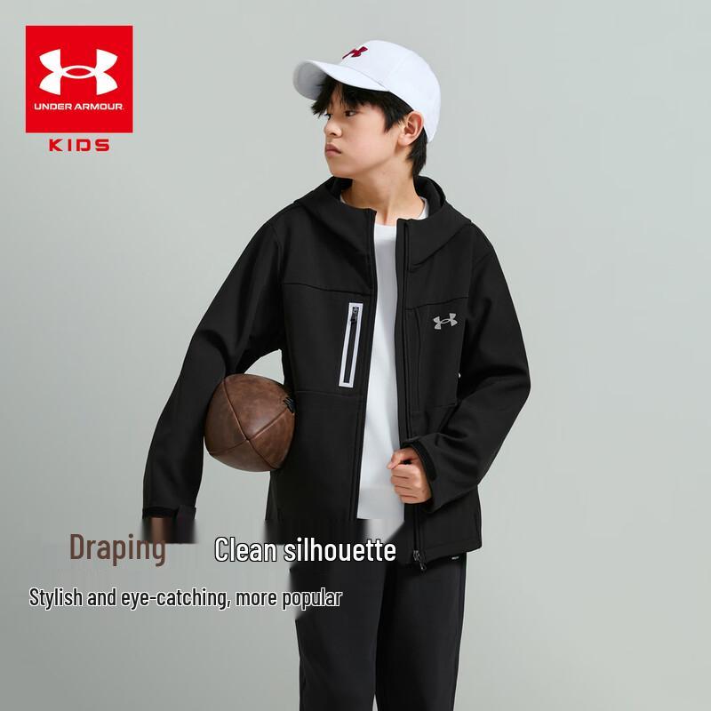 Under Armour Kids  Hooded Fleece-Lined Jacket 130