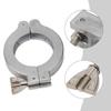 1Pcs New KF16 KF25 KF40 KF50 Vacuum Clamp Aluminum Alloy Double Pin Vacuum Clip Adjustable Three Jig Tube Fitting