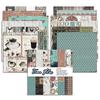 24 de coli Timpul zboară Tampoane de hârtie pentru artizanat Moare de tăiat Fundal de artă Origami Scrapbooking Creare de cărți