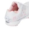 FootJoy BOA Golfschuhe für 3E E-Comfort Damen, Weiß/Pink, 25,0 cm,