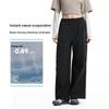 Li Ning Outdoor CF Quick Dry Cool Multi Pocket Straight Leg Cargo Pants Women Pants Black AYKW110-3