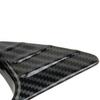 Carbon Fiber Style Front Fog Light Lamp Trim Cover for Mitsubishi Outlander