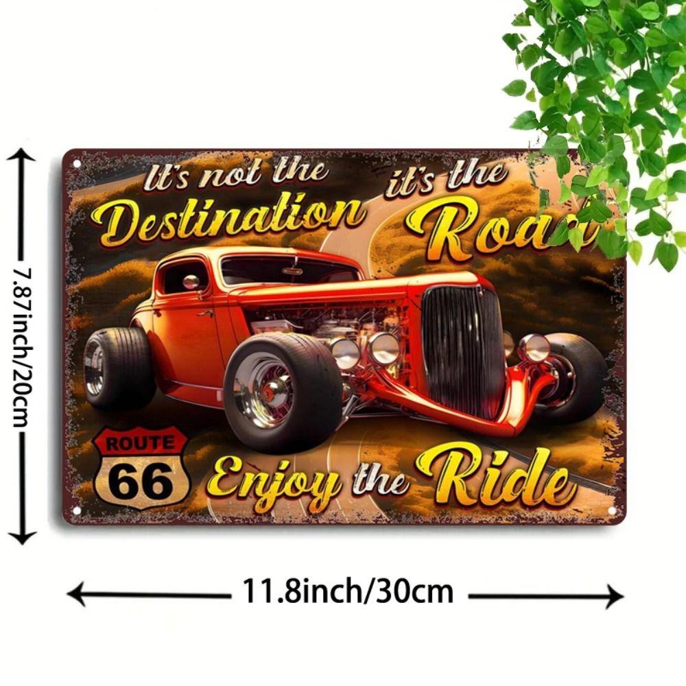 Metal Sign Wall Art Decor 20x30cm