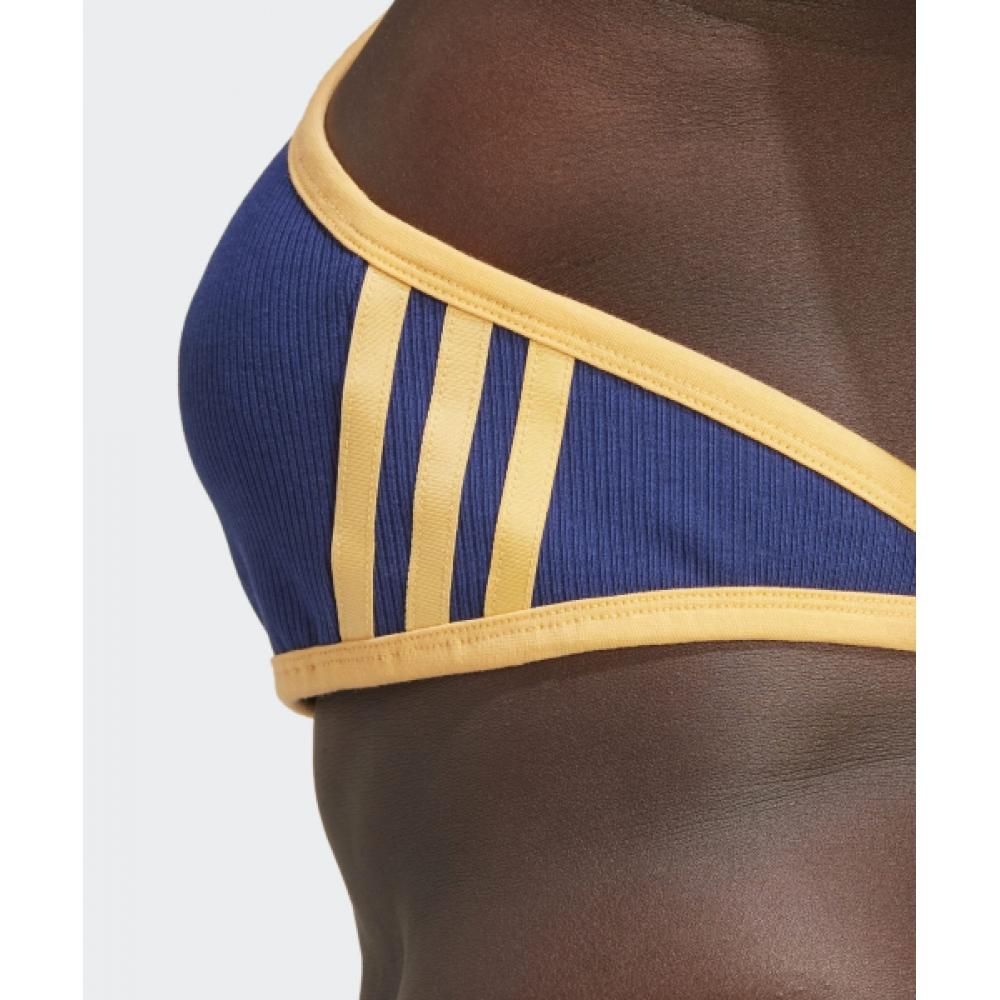 Adidas Rip Neck Top   Blue Jh0612