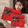 Premium Quality Red Present Packaging Eco Friendly Empty Birthday Box Christmas Gift Box  Festival