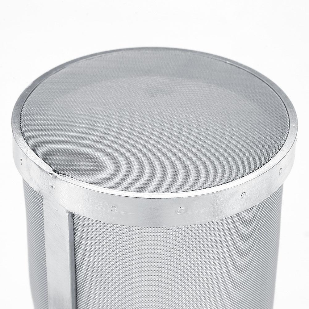 300   Stainless Steel Homemade Brew Beer Hop Mesh Filter Strainer #1 10 x 25.5cm