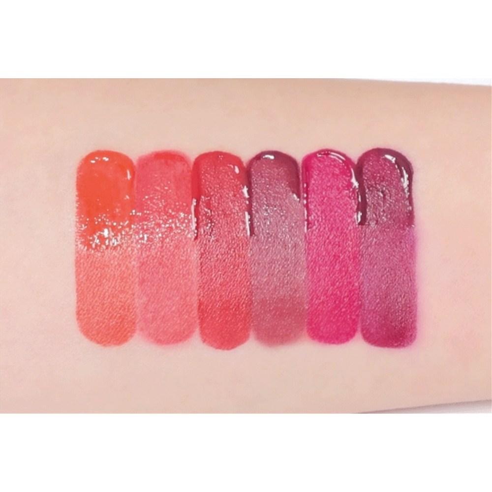 Merry Sword Lil Tattoo Water Lip Tint 2.7g X 3 Types Set, SET2 Scarlet Coral + Sweet Pearl Simone + Crimson Red, 1 Set