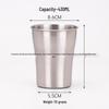 MDNG 304 Stainless Steel Slim Waist Water & Beer Mug