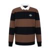 MARTINE GOLF Block Stripe Polo Shirts_Black (Men)