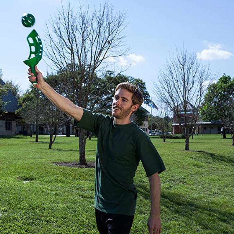 Set cu bile Joc de prindere Trackball Sport Joc cu rachetă Lacrosse Jucării Copii