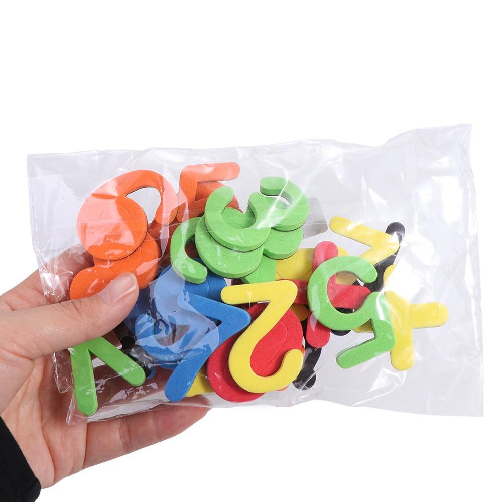 24pcs Soft Magnetic Letter Refrigerator Sticker EVA Foam EVA Magnetic Letter Sticker   Holiday Gifts