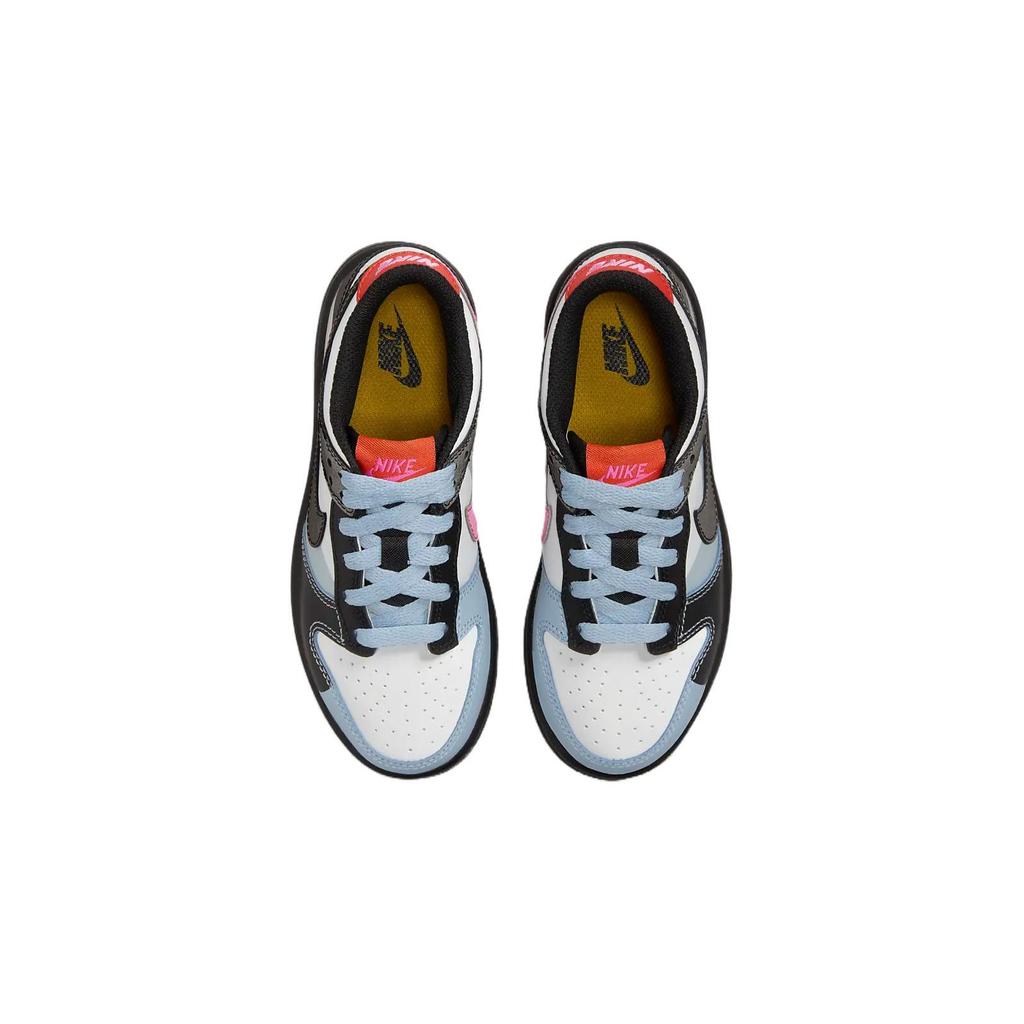 Nike Dunk Low PS Dance Chaussures de Sport Enfant Multicolore Summit-White Light-Armory-Blue FJ2687-100