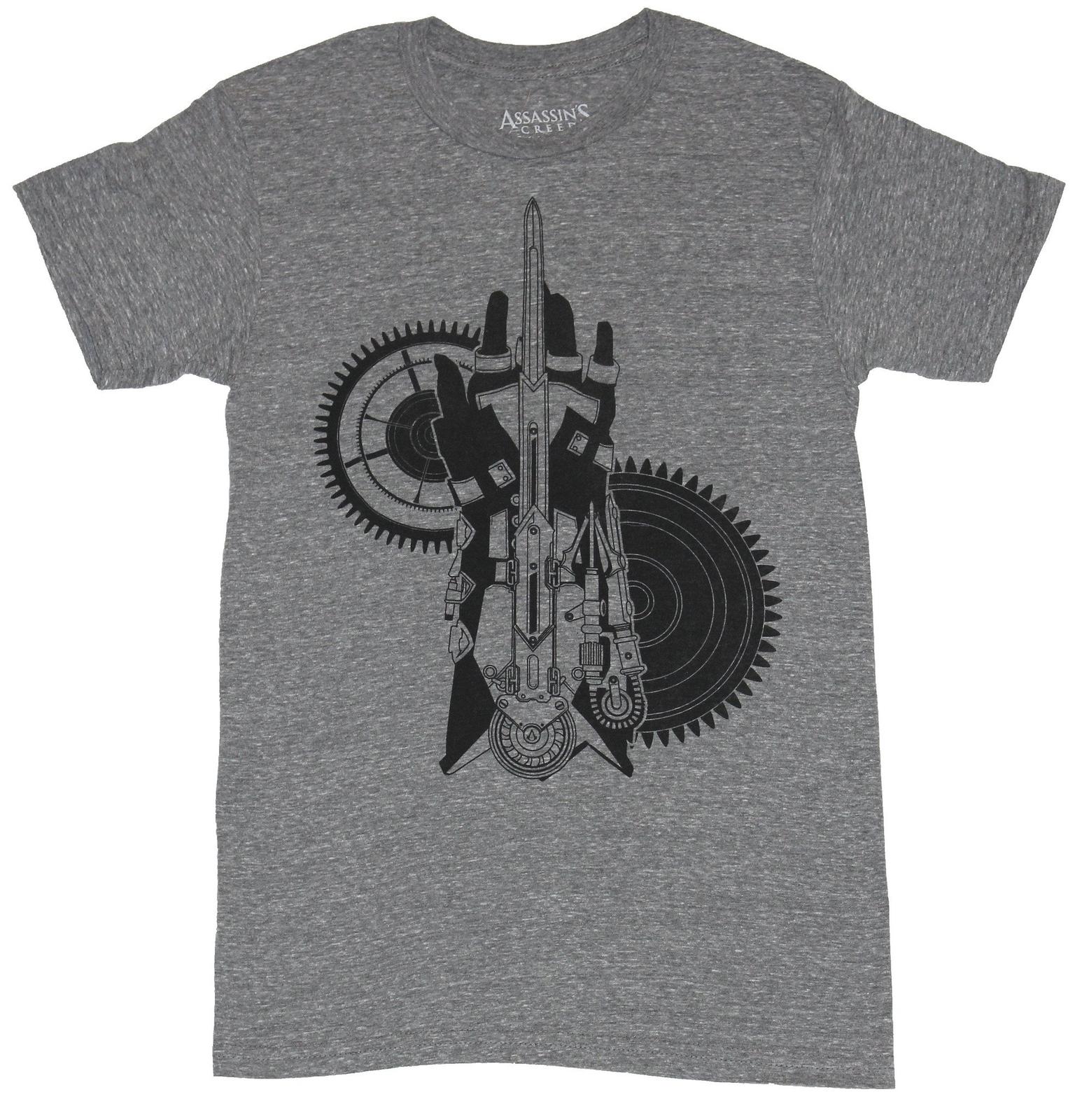 Assassin Creed Syndicate Adult New T-shirt Blade Gauntlet Sprocket Pic M