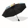 1pc Pokemon Characters Themed High-quality Umbrella,Automatic Opening and Closing Umbrella,Multi-functional Umbrella G0811247