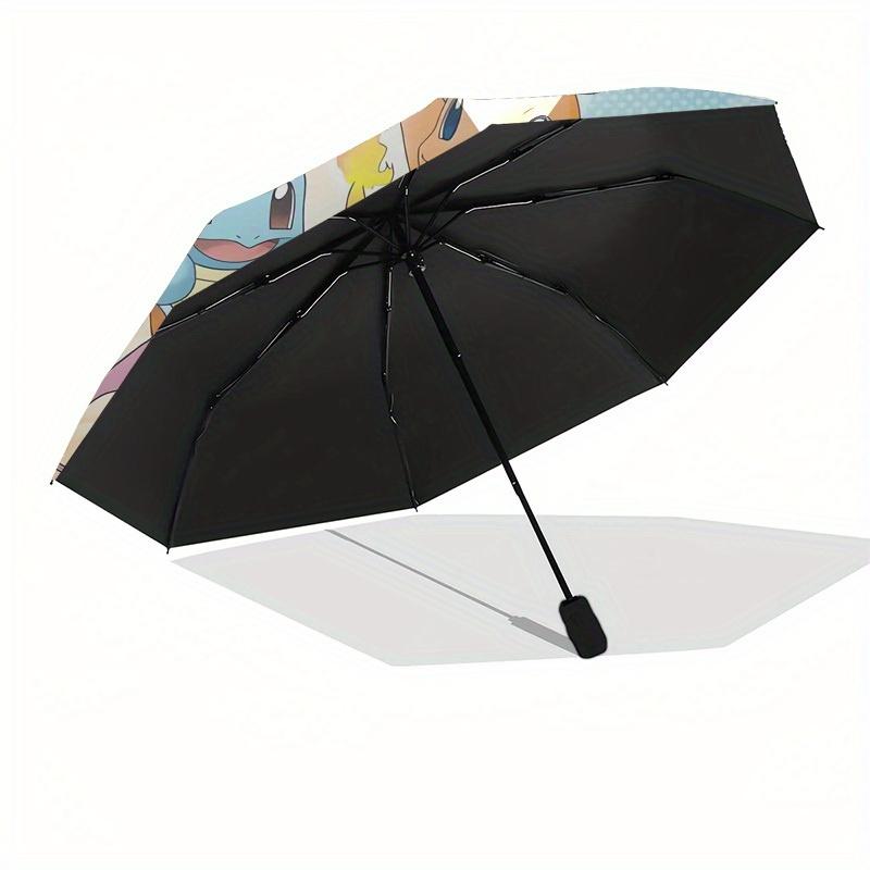 1pc Pokemon Characters Themed High-quality Umbrella,Automatic Opening and Closing Umbrella,Multi-functional Umbrella G0811247