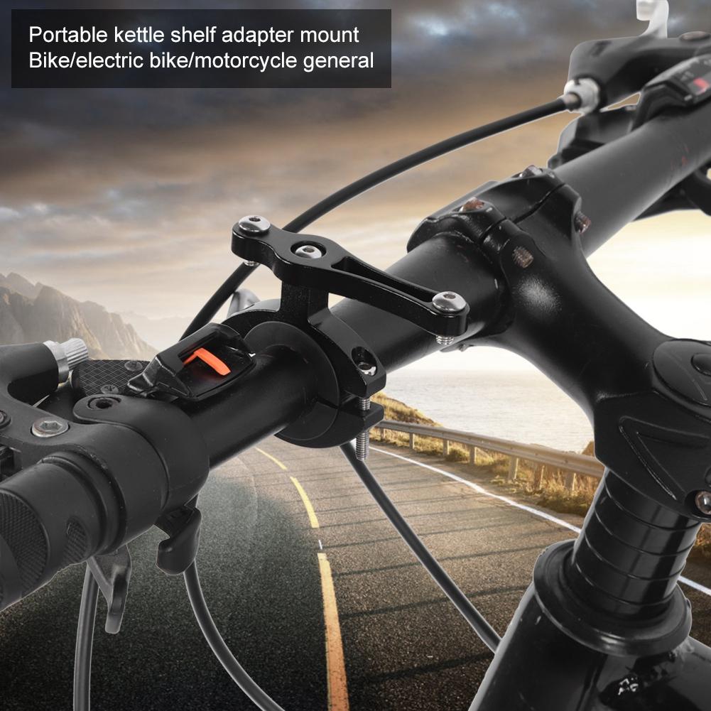 Aluminum Alloy Black Electric Motorcycle Bumper Water Cup Rack Mountain Bike Bottle Kettle Cage Cycling SuppliesWater