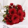 Silk Artificial Gerbera Bouquet 30cm Simulation Plant Decor Fake Sunflower Gerbera  Photo Props