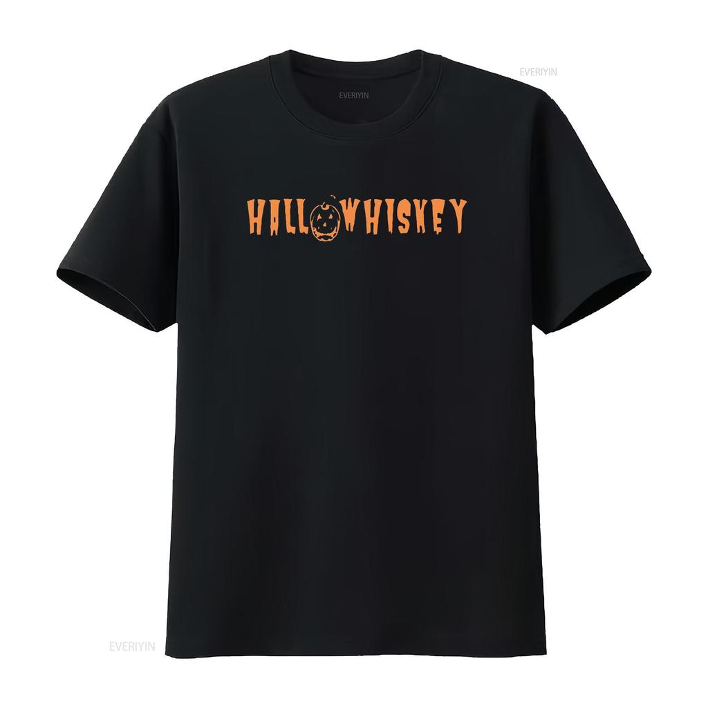 Mens Funny Drink Halloween 2020 Pumpkin Whiskey Costume T Shirt Black X Large Vintage Washed Streetwear Top For Everyday Wear