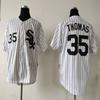 Maglia da Baseball Unisex Maglietta da Fan Stile White Sox Ricamata Cotone Top Sportivo Uomo Donna Abbigliamento Casual