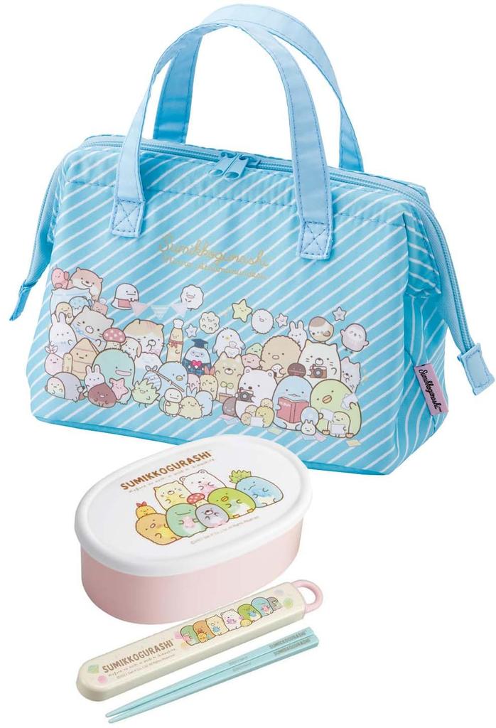 Skater Insulated Clasp Lunch and Sanrio Bag, Sumikkogurashi, KGA1-A