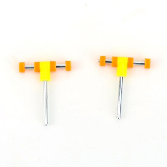 1 Set Car Science Double Power Rubber Band DIY Toy Handmade Accessories Creativity & Hands-on Skills Training