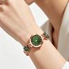 Neue Blumen Strassstein Uhren Verstellbares Armband Armbanduhren Einfache Quarz Uhr Geschenke