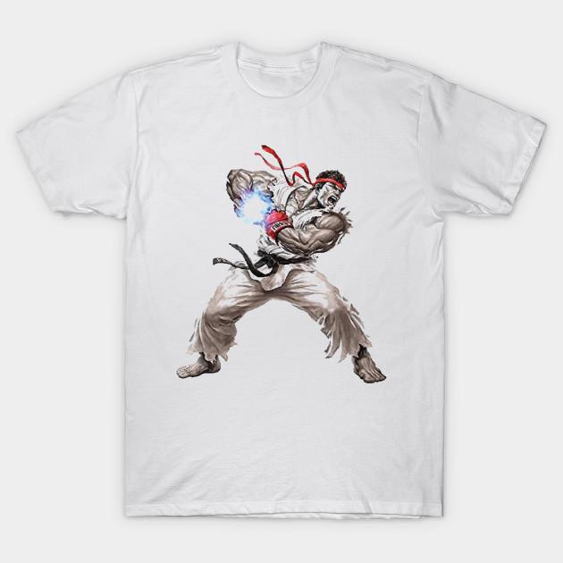 Unisex tshirt Ryu Tshirt Women T Shirt Summer Tees Hip Hop Harajuku